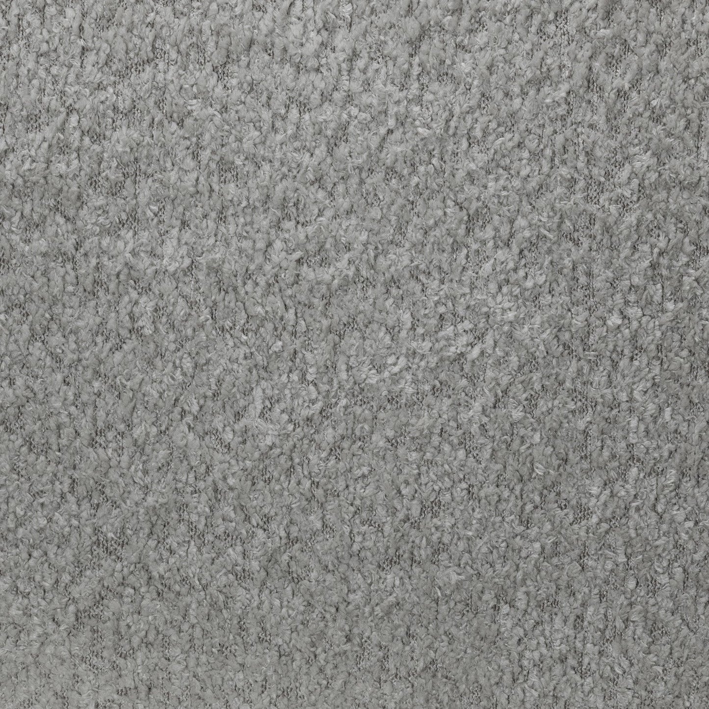Cloud U-Shape Full Back Teddy Grey Boucle Fabric Sofa