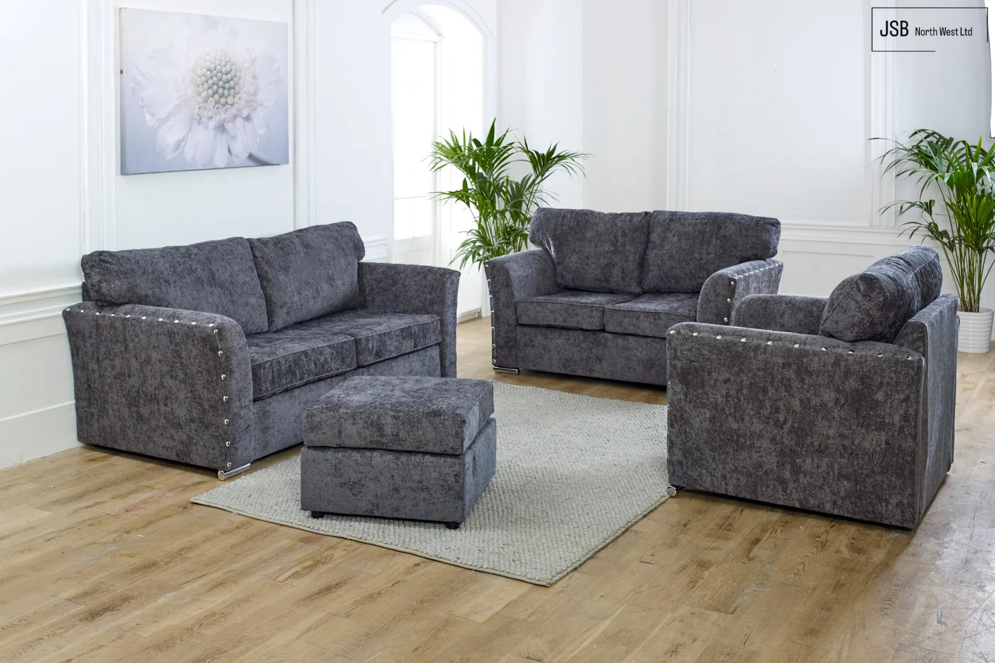 Essex Full Back 3+2+1 Sofa Set