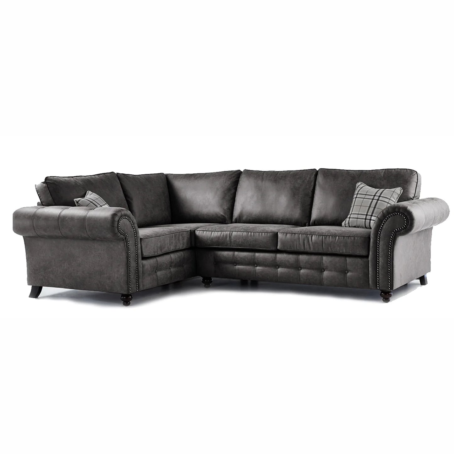 Oakland Leather 4 Seater Corner Sofa