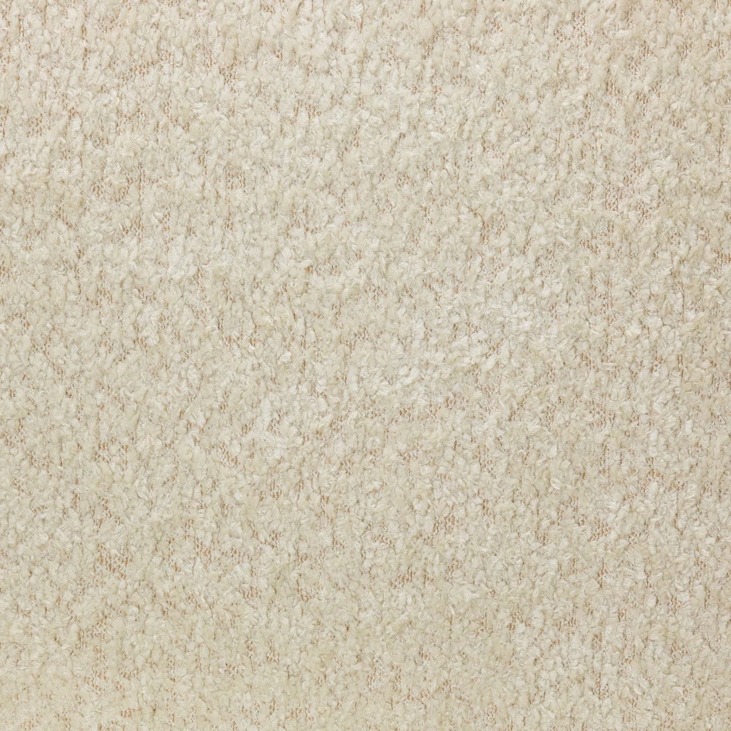 Cloud U-Shape Full Back Teddy Cream Boucle Fabric Sofa