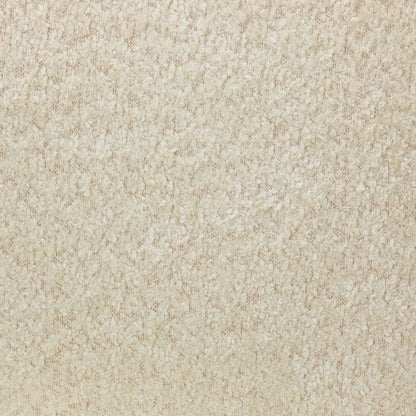 Cloud U-Shape Full Back Teddy Cream Boucle Fabric Sofa