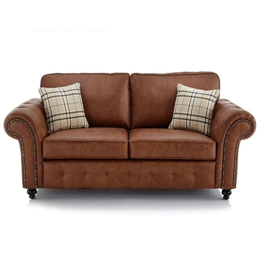 Oakland Leather 2 Seater Sofa