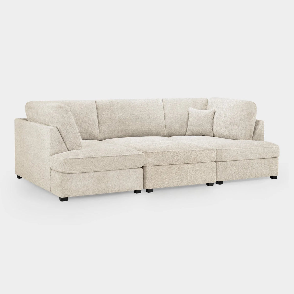 Carnaby Fullback Boucle Fabric Sofa