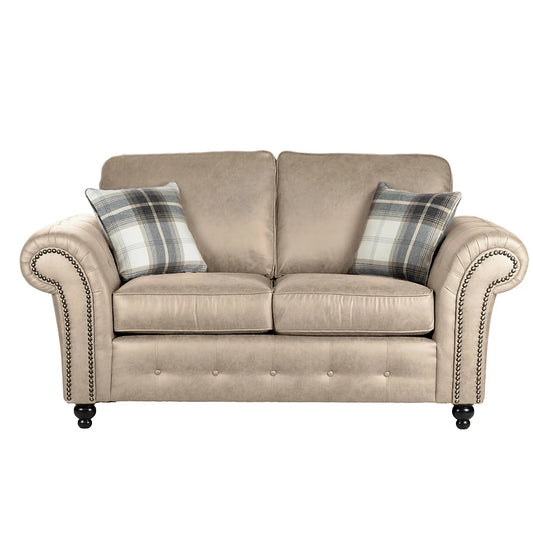 Oakland Leather 2 Seater Sofa (Marble)