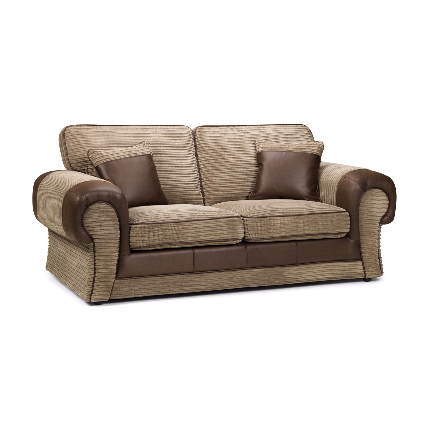 Berlin 3+2 Full Back Mixed Fabric Sofa Suite