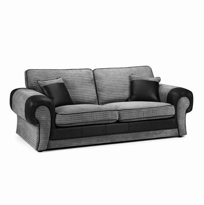 Berlin 3+2 Full Back Mixed Fabric Sofa Suite