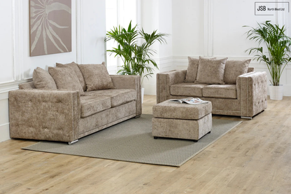 Alaska Scatter Back 3+2 Fabric Sofa Set