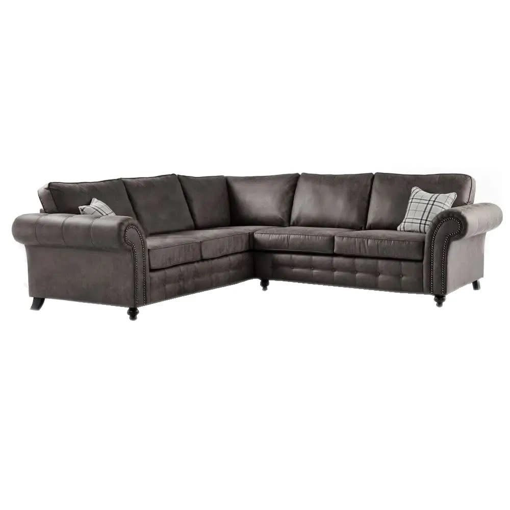 Oakland Leather 5 Seater Corner Sofa