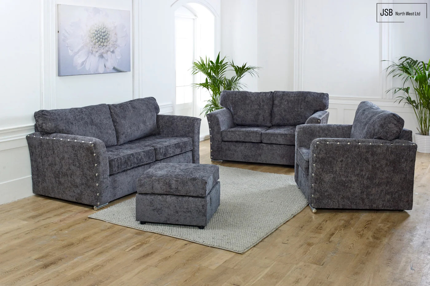 Essex Full Back 3+2+1 Sofa Set