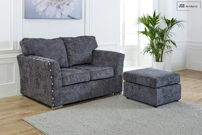 Essex Fullback 3+2 Fabric Sofa Set