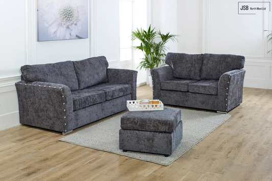 Essex Fullback 3+2 Fabric Sofa Set