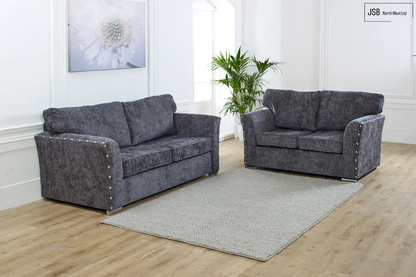 Essex Fullback 3+2 Fabric Sofa Set