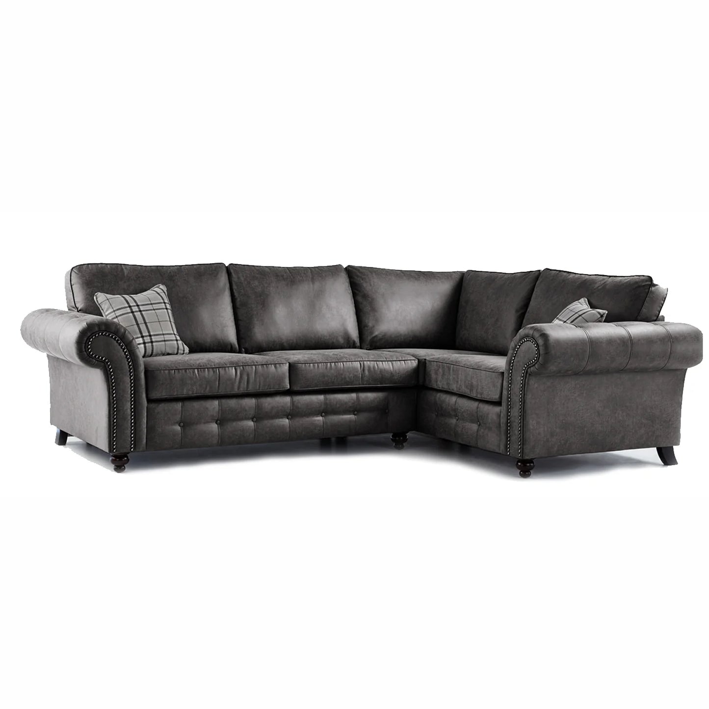 Oakland Leather 4 Seater Corner Sofa