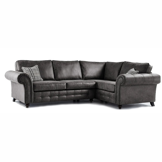 Oakland Leather 4 Seater Corner Sofa