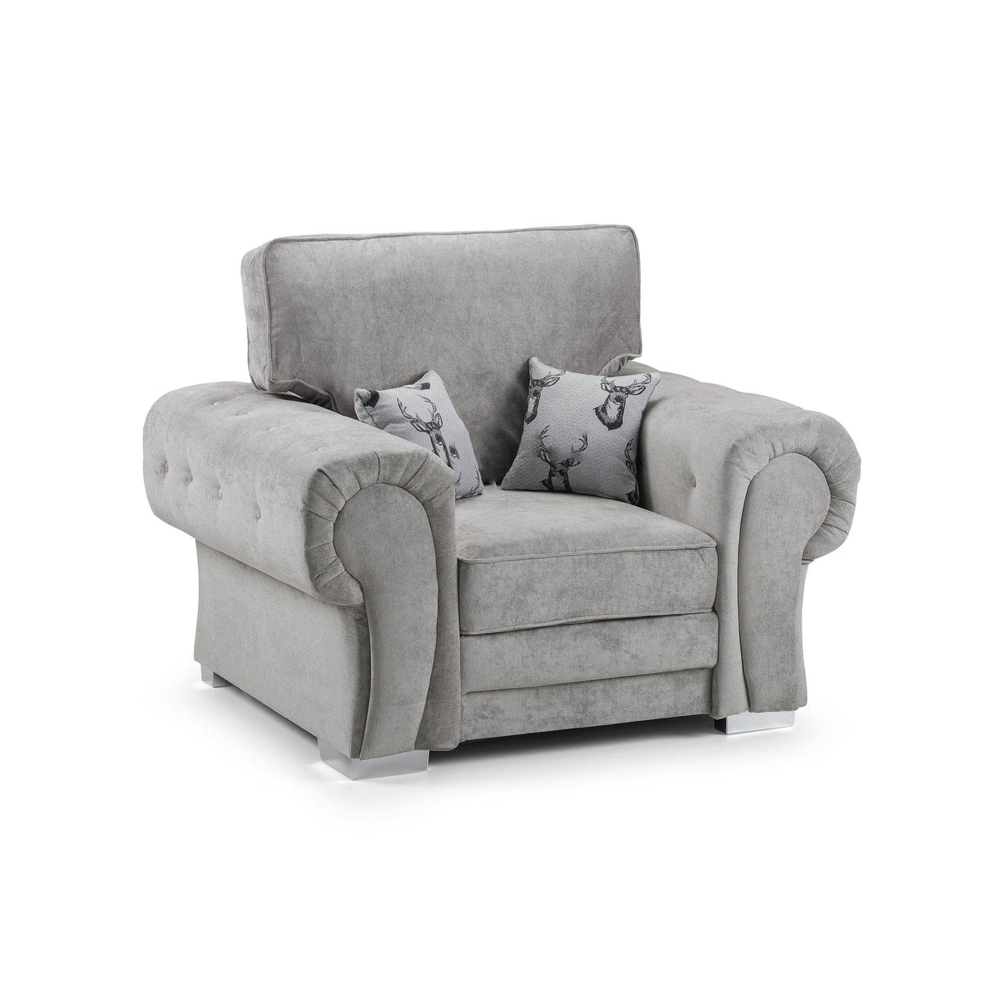 Verona Chesterfield Armchair Full Back
