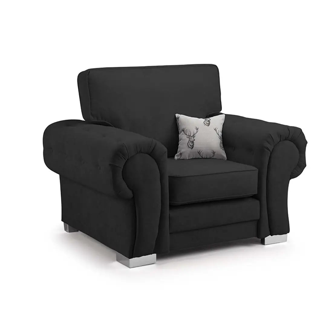 Verona Chesterfield Armchair Full Back
