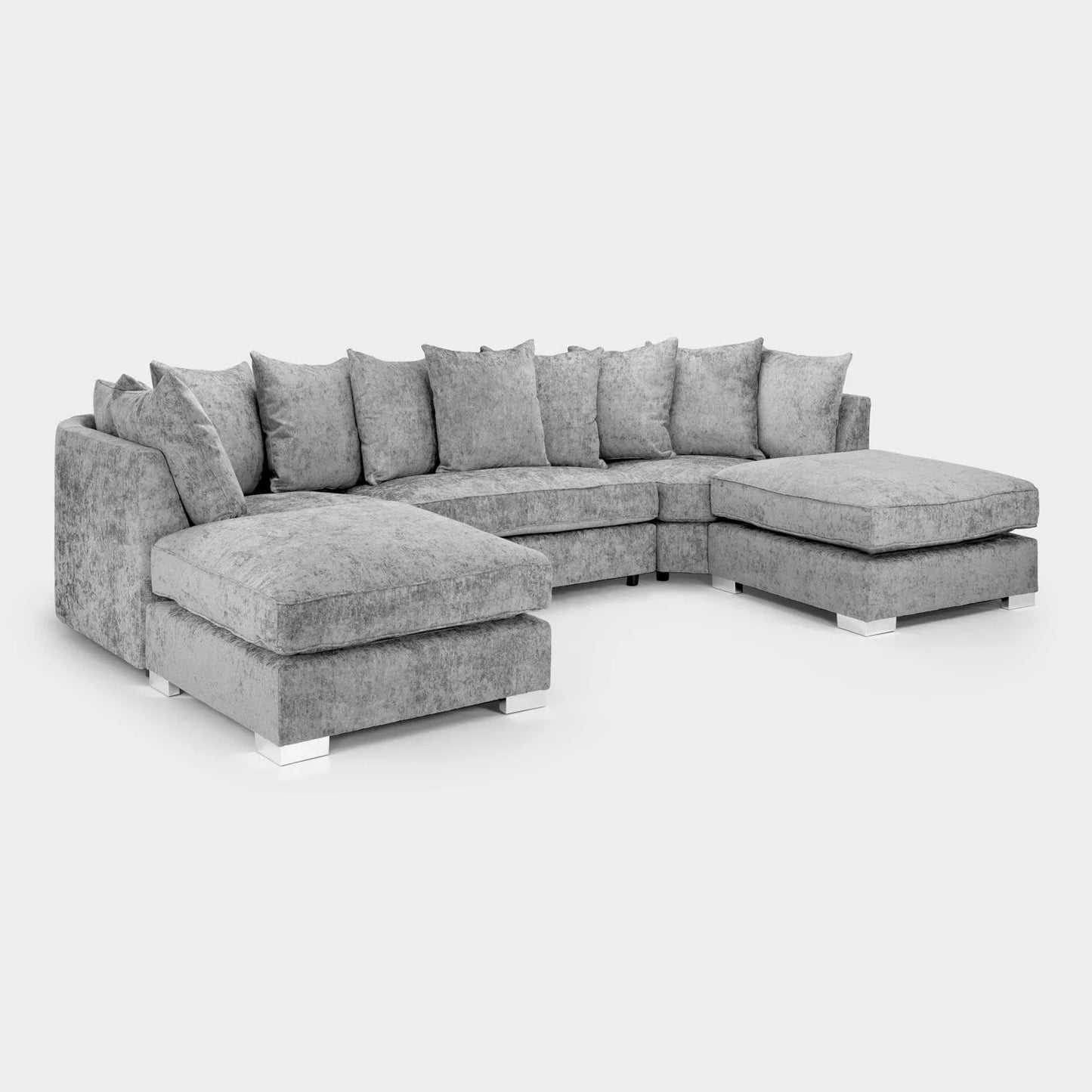 U-Shape Alaska Fabric Sofa