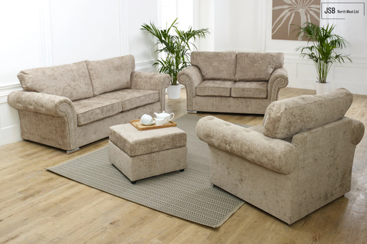 Graceland 3+2+1 Sofa Full Back Alaska Mink