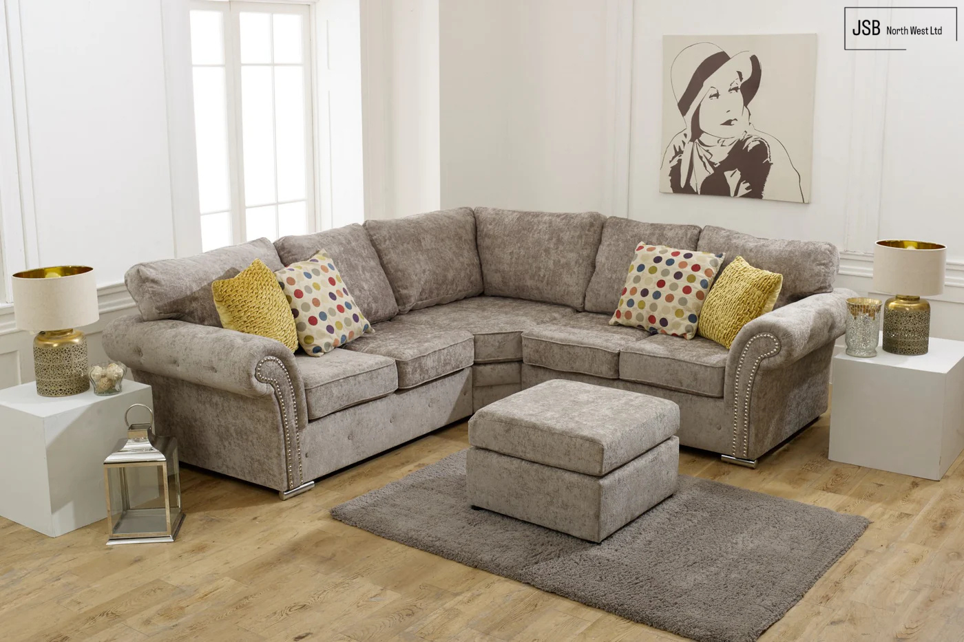 Maryline Full Back Corner Sofa
