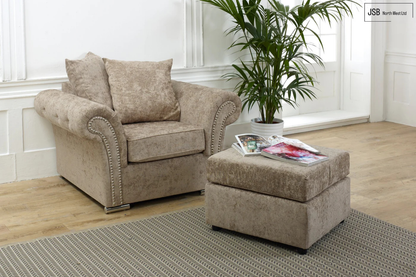 Maryline Scatter Back 3+2+1 Sofa Set