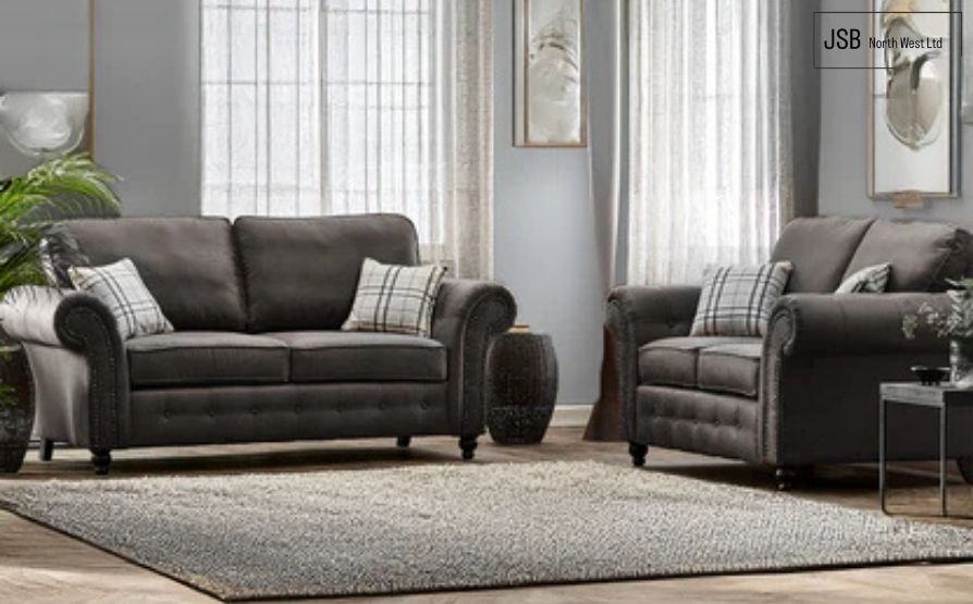 AKLAND CORNER 3+2 LEATHER SOFA SUITE